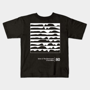 Echo & The Bunnymen - Minimalist Style Graphic Artwork Kids T-Shirt